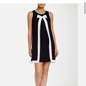 CeCe Cynthia Steffe Sleeveless Bow Trim Party Shift Dress